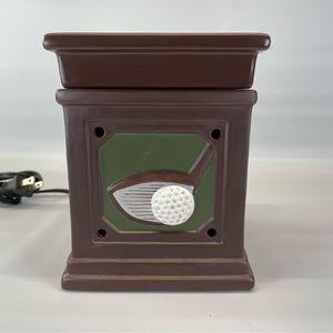 Fore Golf Themed Scentsy Wax Warmer-Full Size Tested Works Retired